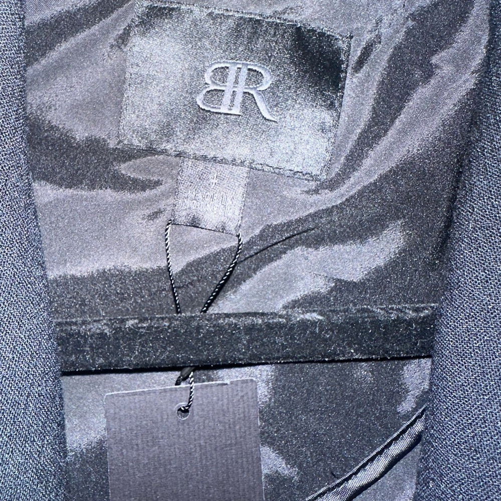 BR Monogram Women's Black Blazer - Picture 5 of 9